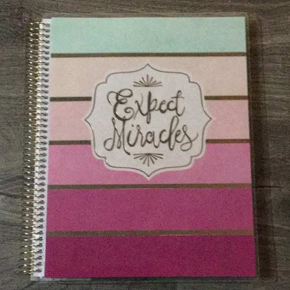 recollections Other - Goal inspired undated laminated spiral planner